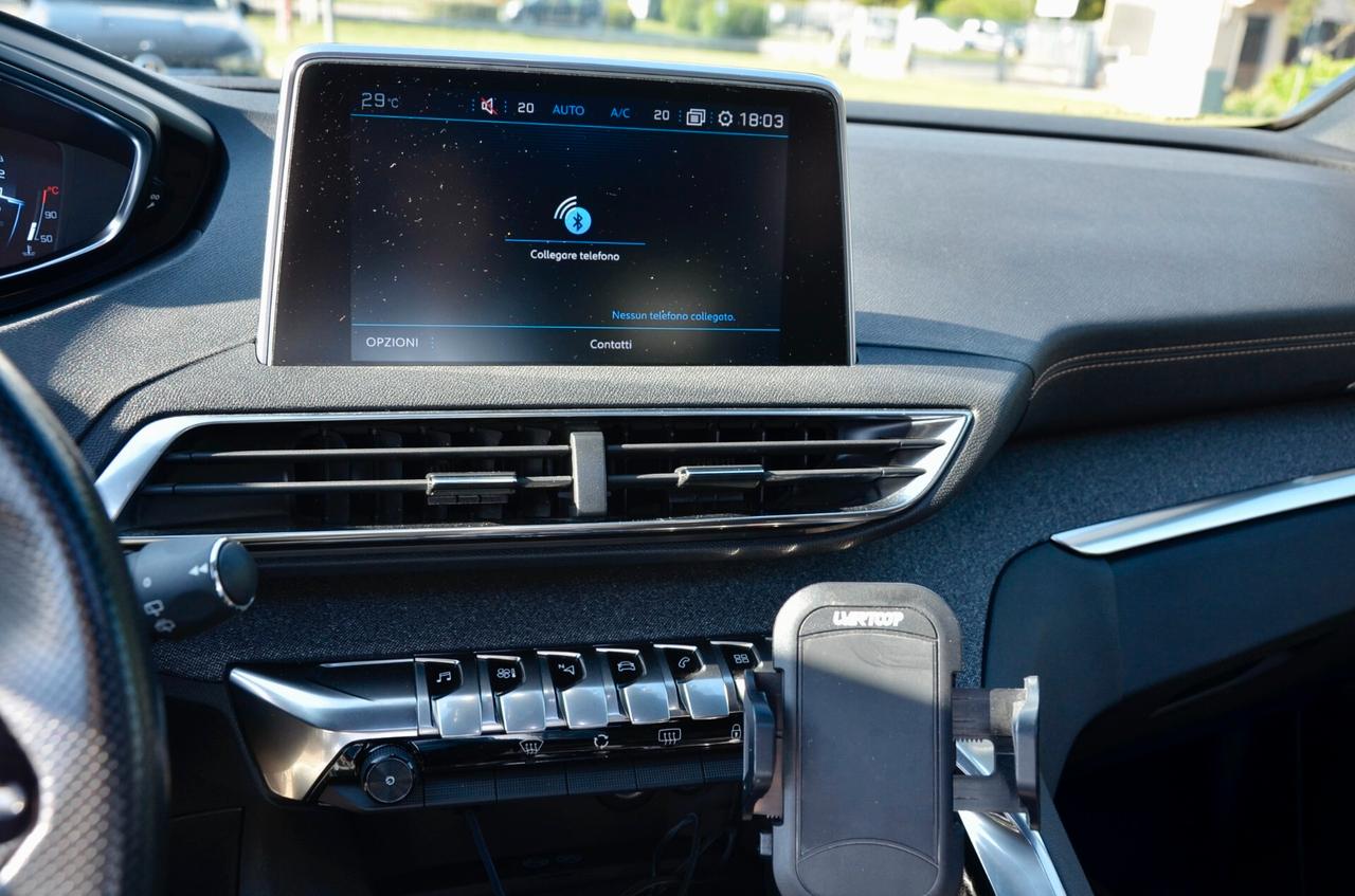 PEUGEOT 5008 1.2 PURETECH GT-LINE 131cv AUTO 7 POSTI, UNICOPROP, SERVICE PEUGEOT, EURO 6D, TETTO, RETROCAMERA 360°, PERMUTE