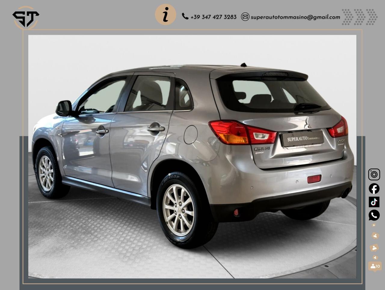 Mitsubishi ASX 1.8 DI-D 116 CV 2WD Intense Panoramic