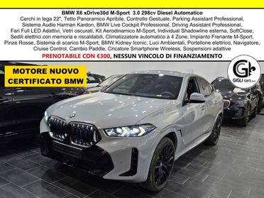 BMW X6 30d xDrive M-Sport PRO Tetto Navi 360° C22" MSport