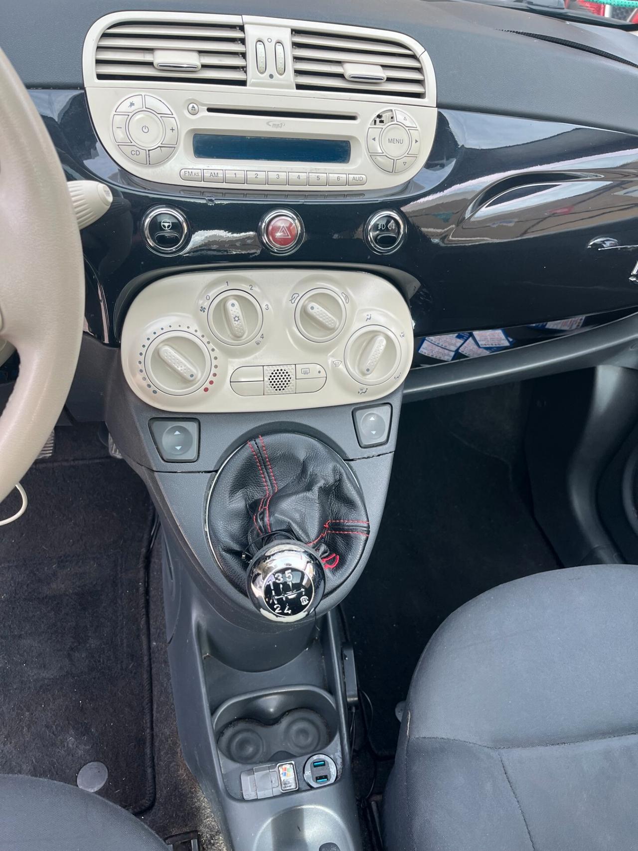 Fiat 500 1.3 Multijet 16V 75 CV Lounge KM CERTIFICATI TETTO PANORAMICO