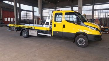 Carro attrezzi Daily 72C18 doppia cabina scarrabile e forca gru