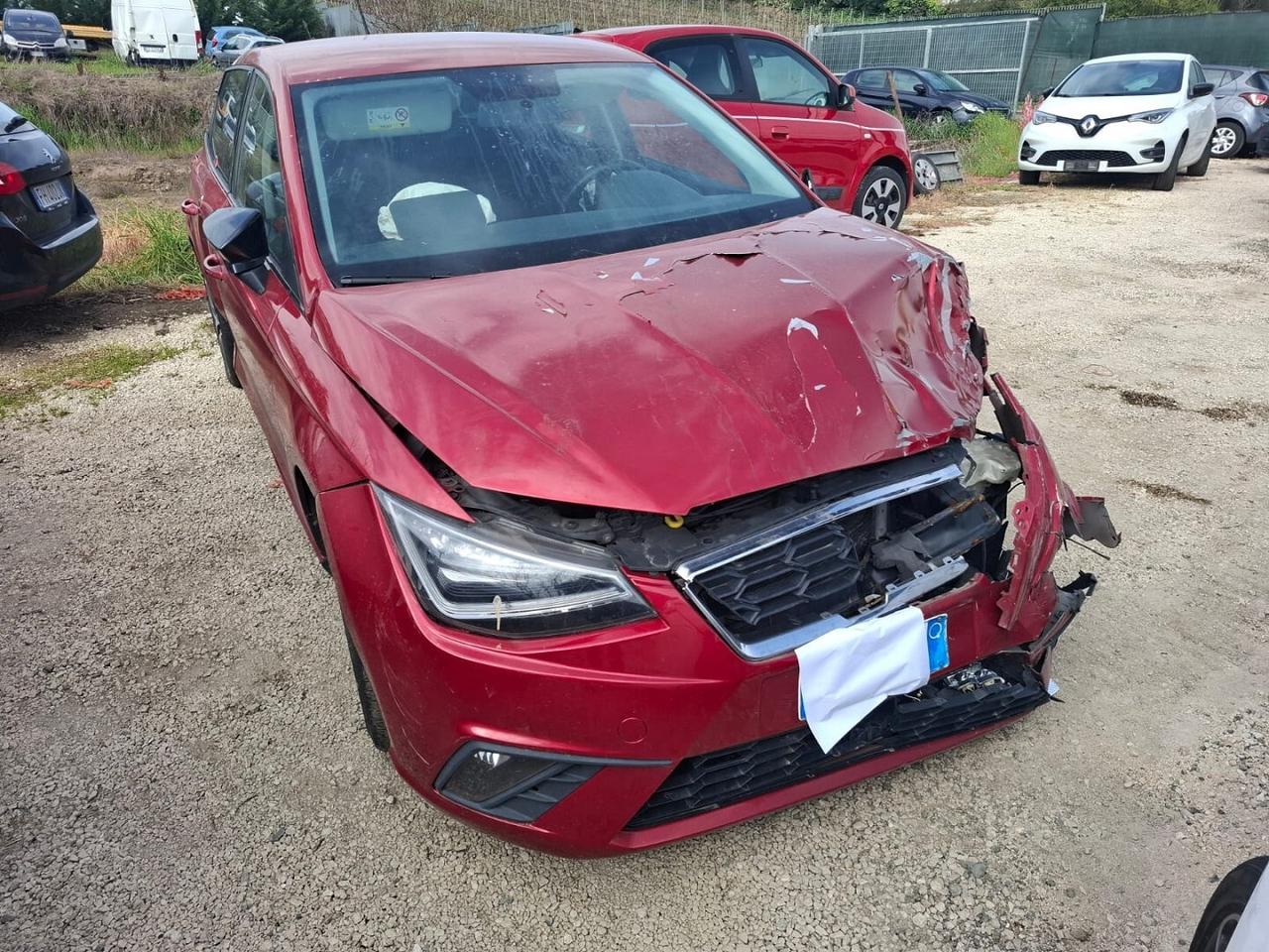 SEAT IBIZA 18 TDI SINISTRATA MOTORE OK