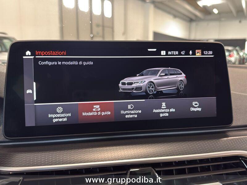 BMW Serie 5 G31 2020 Touring LCI D 520d Touring mhev 48V xdrive Msport auto