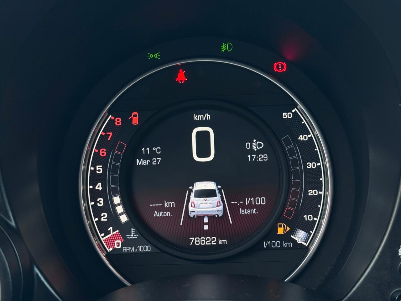 Abarth 595 1.4 Turbo T-Jet 165 CV Turismo 70° ANNIVERSARY SABELT FULL