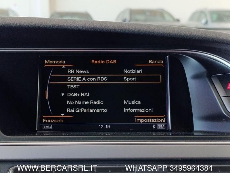 Audi A5 Cabrio 2.0 TFSI 211 CV*S-LINE INTERNO*PDC*NAVIGATORE*LED*
