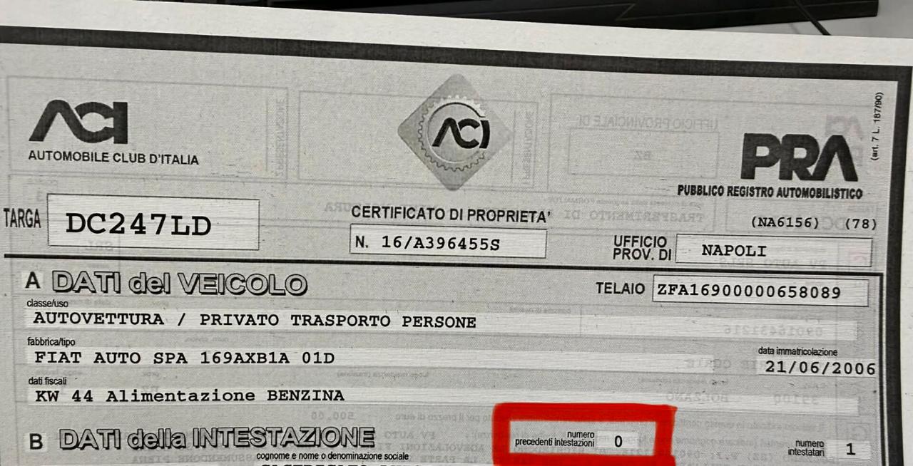 Fiat Panda 1.2 - 2006 - 99 mila km