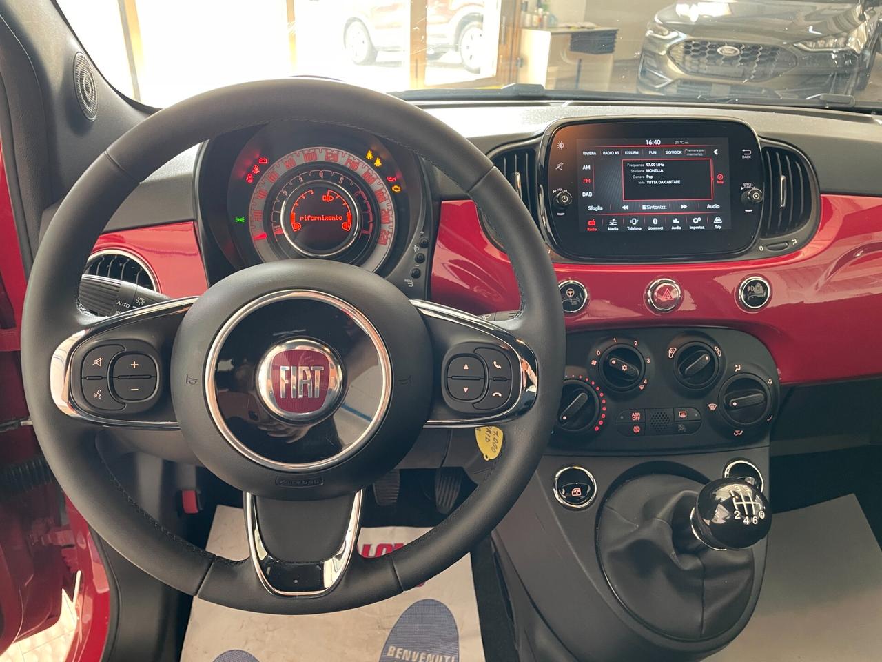 Fiat 500 1.0 Hybrid 2024 Km20000 Cerchi16+Sensori