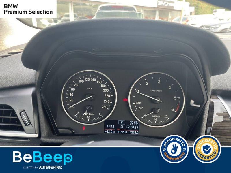 BMW Serie 2 Active Tourer 218D ACTIVE TOURER LUXURY AUTO MY17