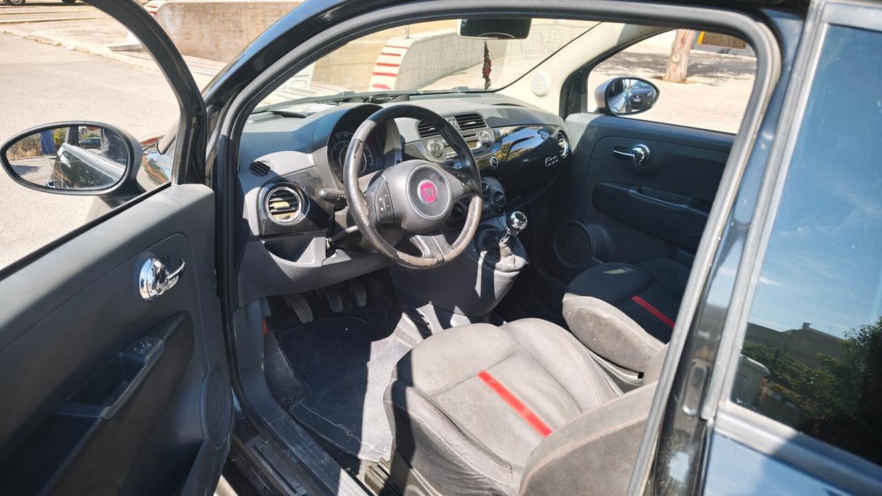 Fiat 500 1.3 mjet 75cv diesel Allestimento Abarth