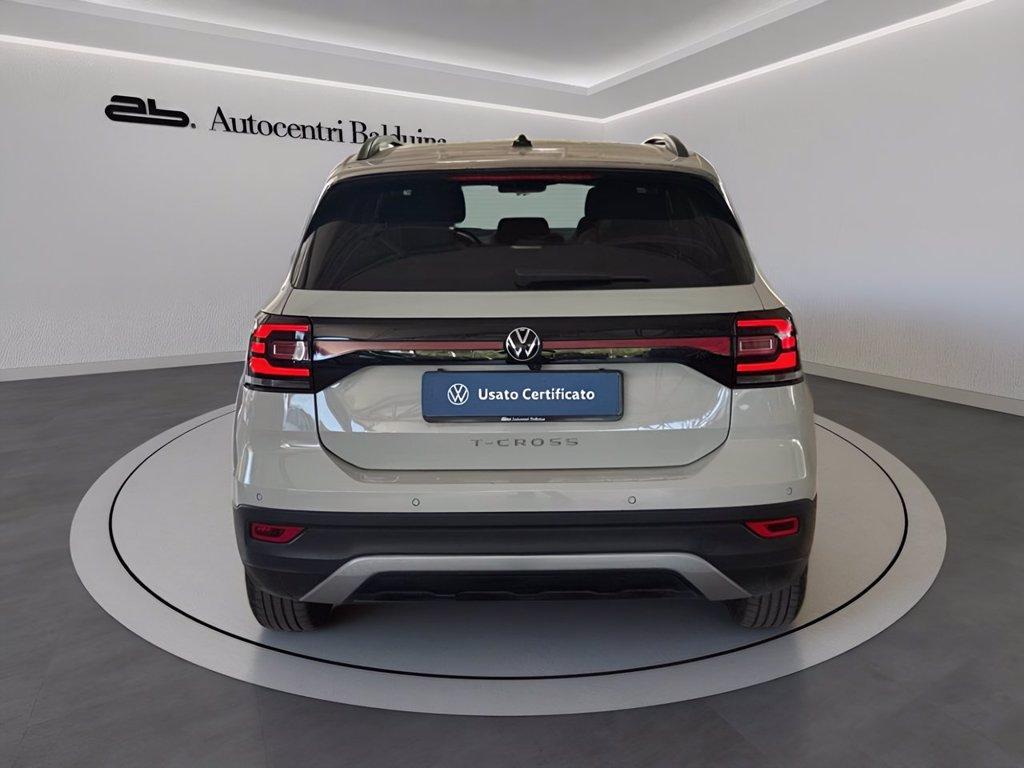 VOLKSWAGEN T-cross 1.0 tsi style 95cv del 2023