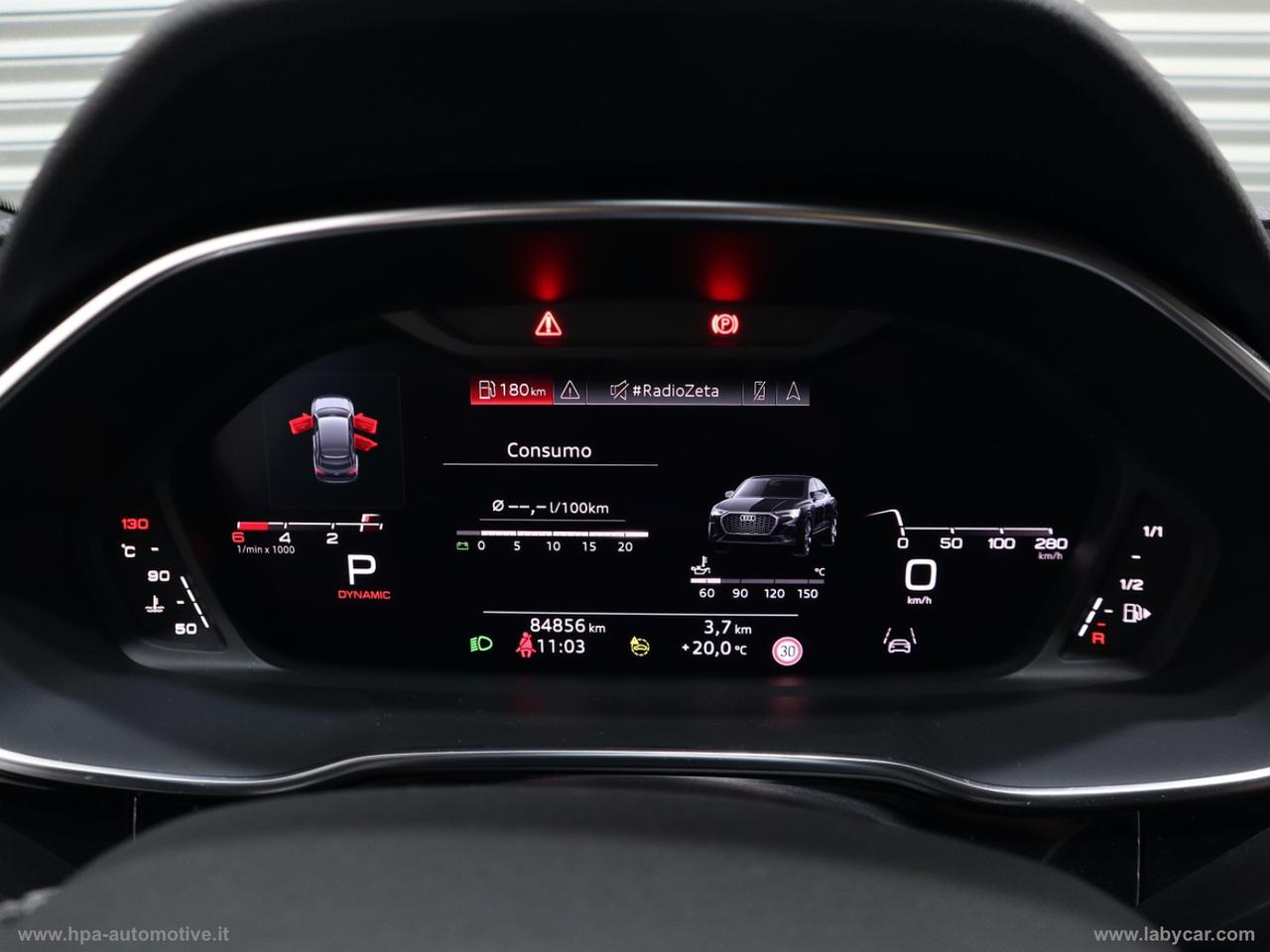 AUDI Q3 SPORTBACK 2.0TDI 200CV S-tronic S-LINE NAVI MATRIX LED PELLE QUATTRO RETROCAMERA