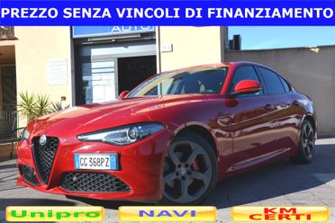 Alfa Romeo Giulia 2.0 TURBO 200CV AT8 **PREZZO VERO*UNIPRO'*ITALIANA