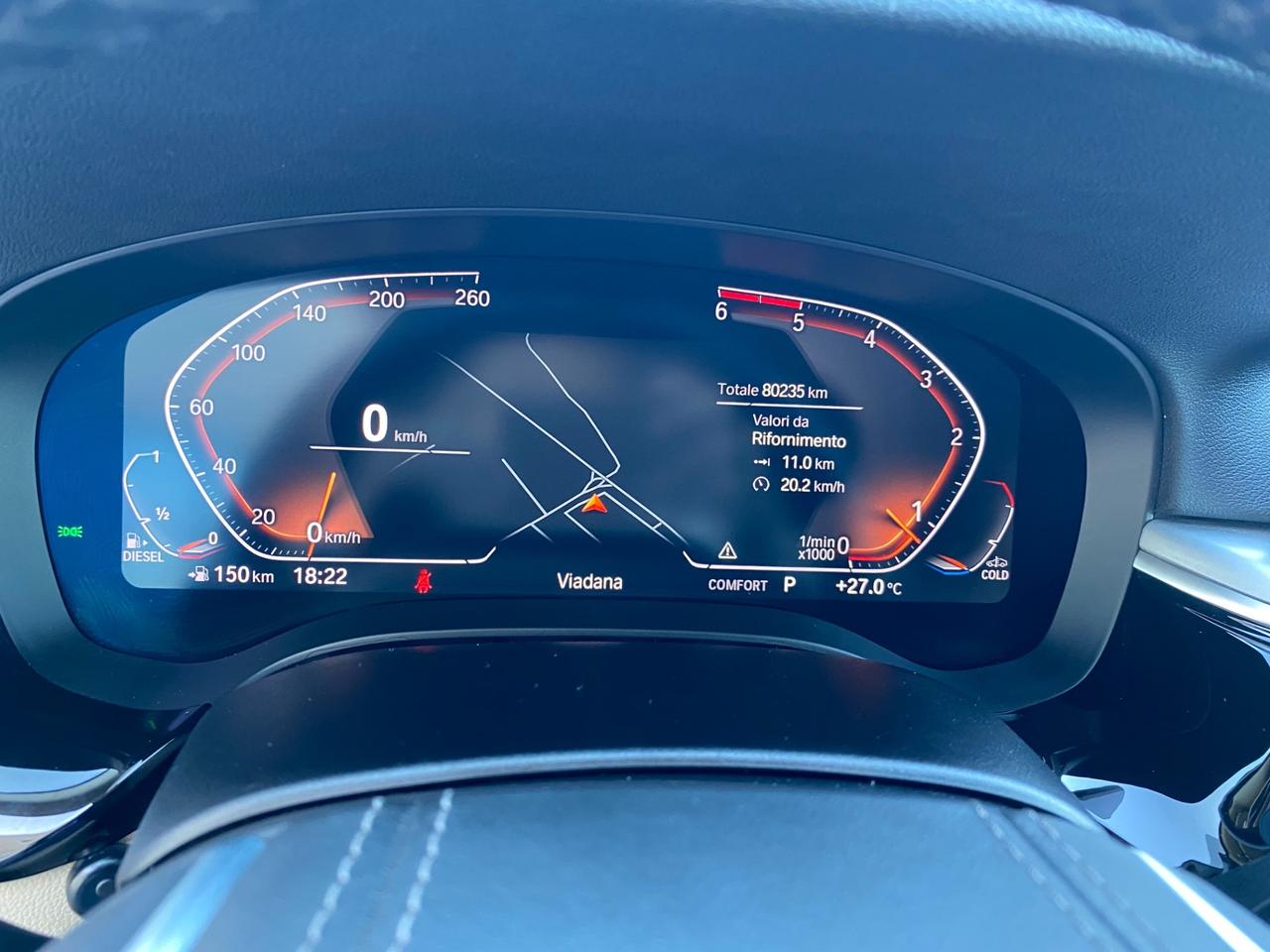 Bmw 520d 48V Berlina Cerchio 20 Pelle