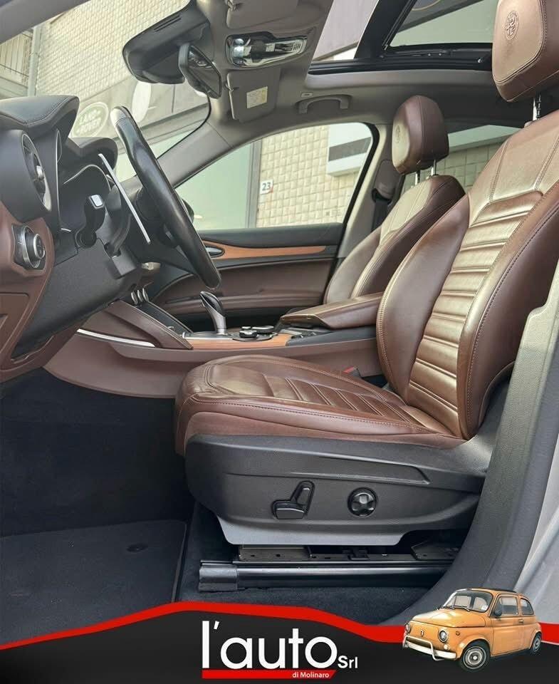 Alfa Romeo Stelvio 2.2 Turbodiesel 210 CV AT8 Super Q4 TETTO