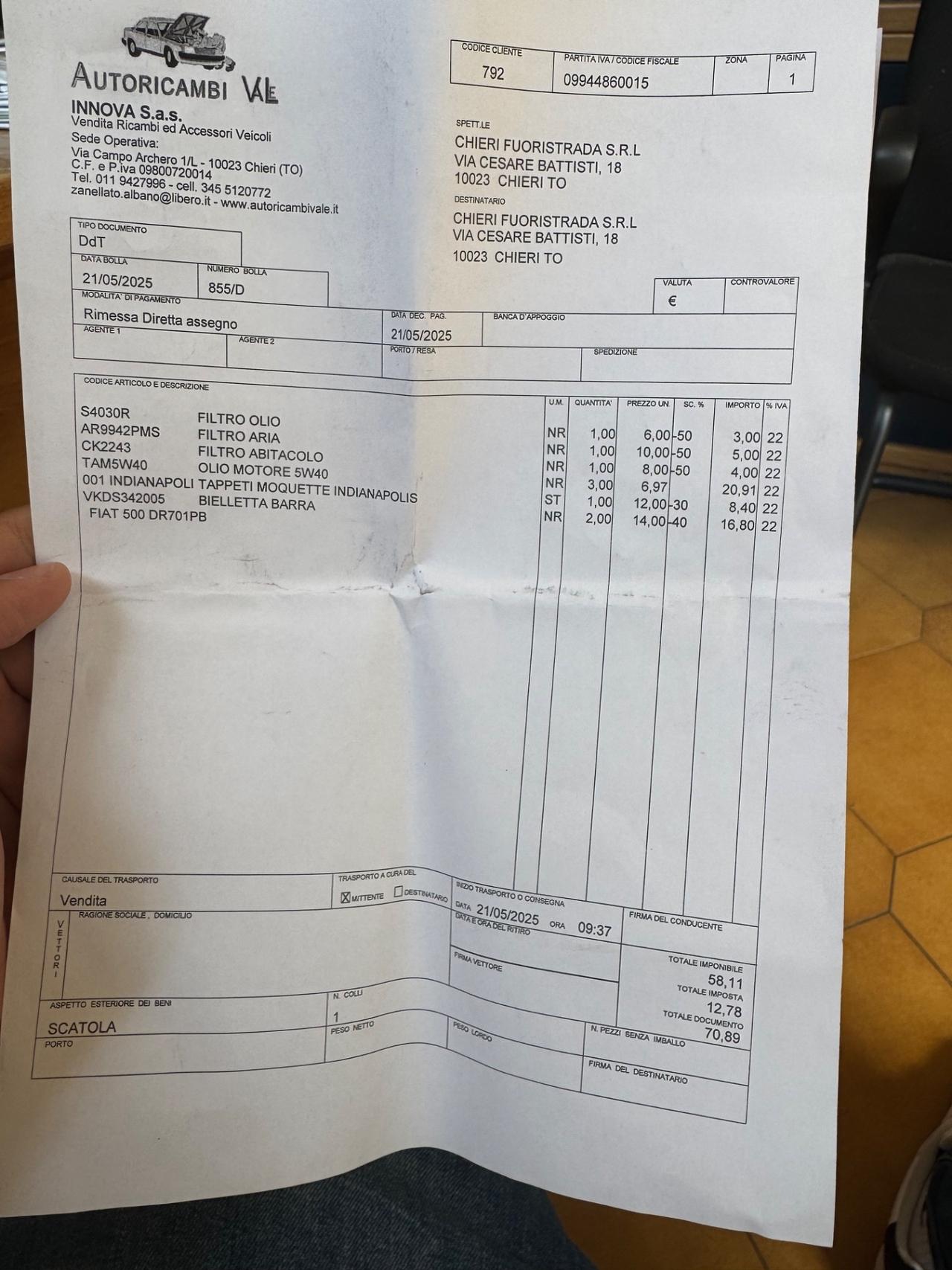 Fiat 500 1.2 Sport GPL2029