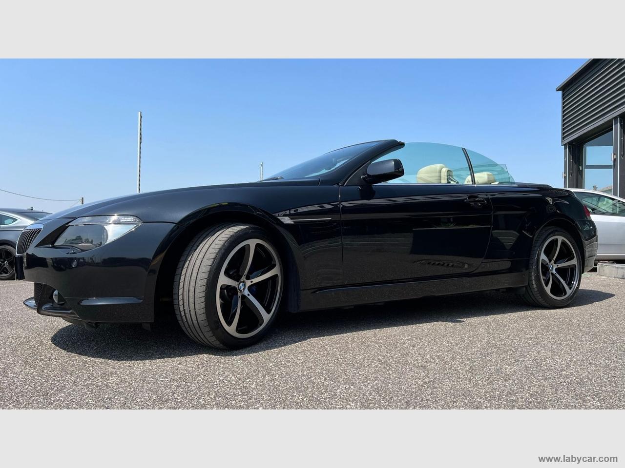 BMW 650i Cabrio 367CV 8 CILINDRI DA COLLEZIONE