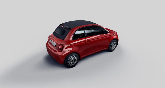 FIAT 500e Cabrio RED + LA PRIMA