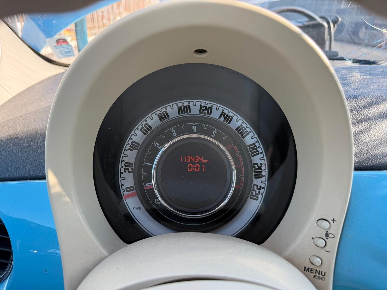 FIAT 500 2012 1.2 BENZINA *SINISTRATA *MARCIANTE