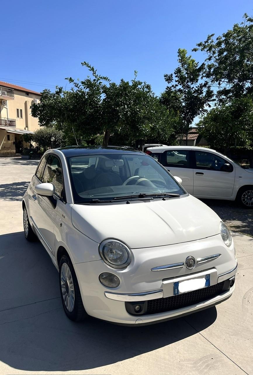 Fiat 500 1.3 MTJ 75CV LOUNGE EURO4 NEOPATENTATI POCHI KM BELLISSIMA