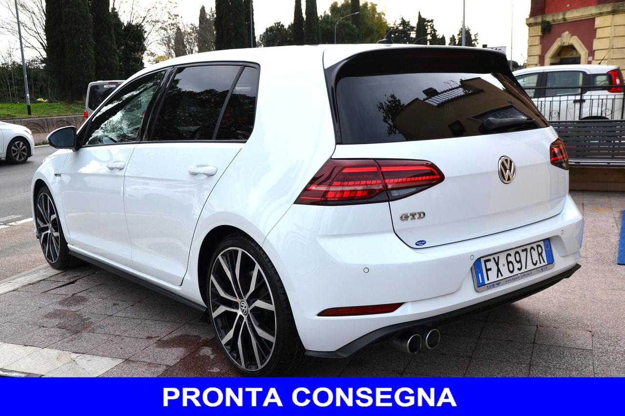 Volkswagen Golf 2.0 TDI DSG 184CV GTD *UNIPRO'+FULL LED+ VIRTUAL*