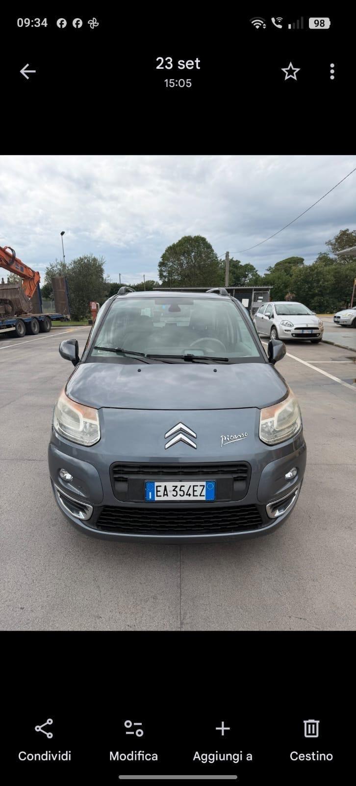Citroen C3 Picasso 1.6 HDi 90 Exclusive garantita