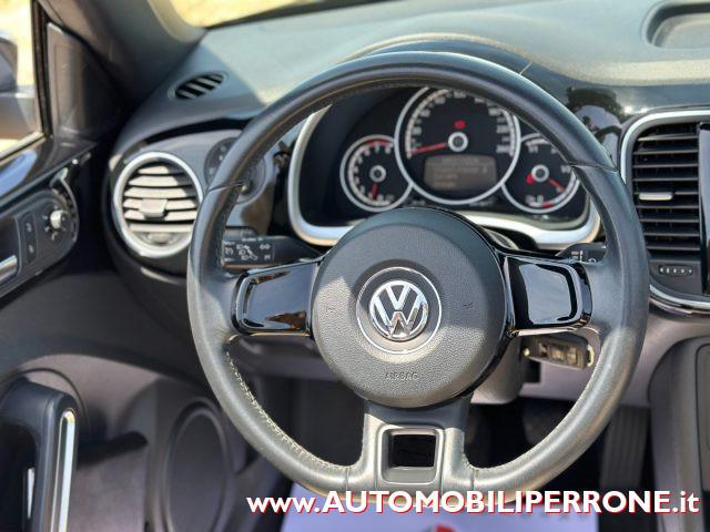 VOLKSWAGEN Maggiolino Cabrio 1.2 TSI 50's Design (Pelle/LED/Navi/Retro)