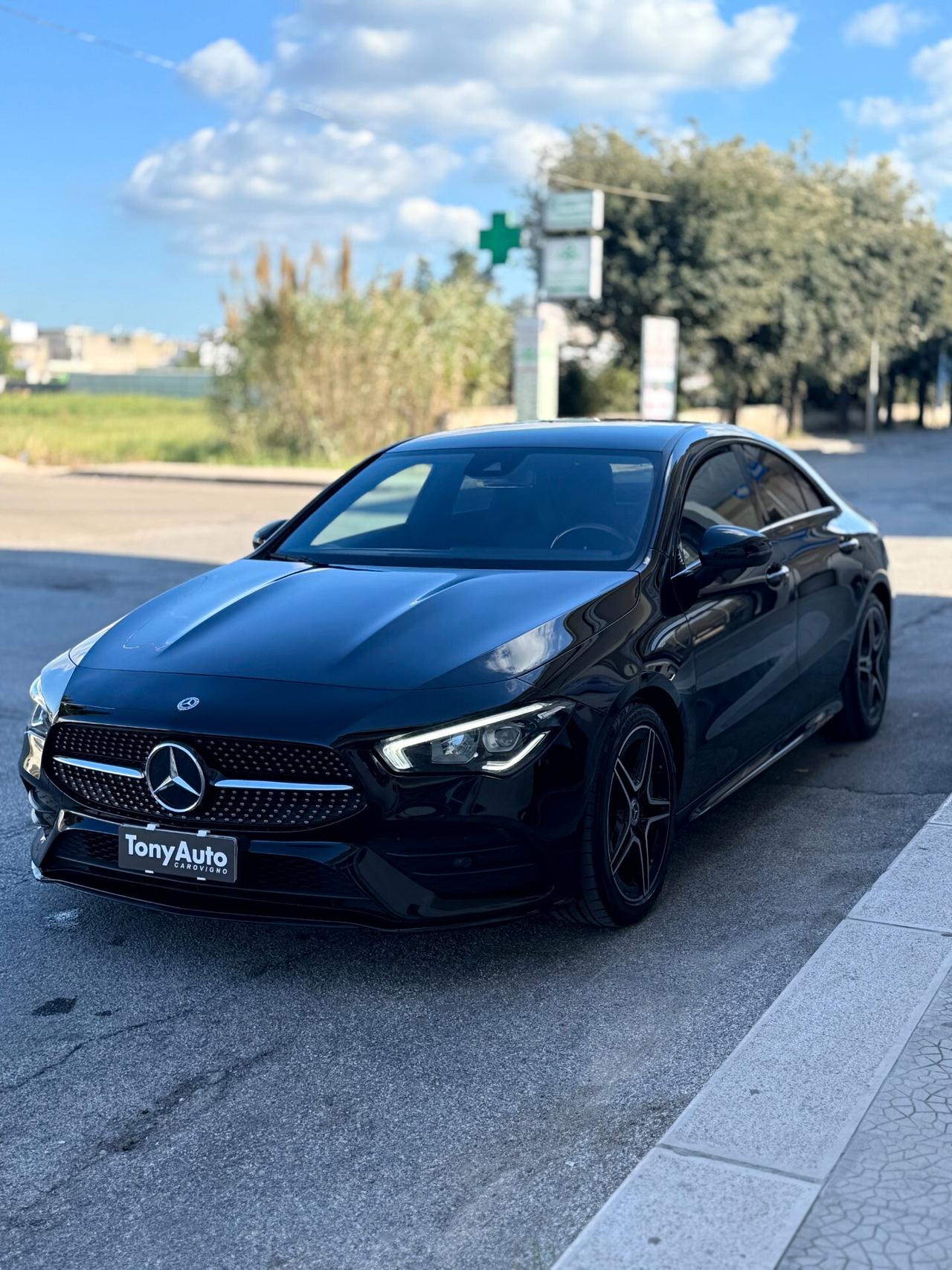Mercedes-benz CLA 200 Coupe d 150 cv Premium auto AMG CON LUCI SOFFUSE,TELECAMERA,APPLE CARPLAY,VIRTUAL COCKPIT