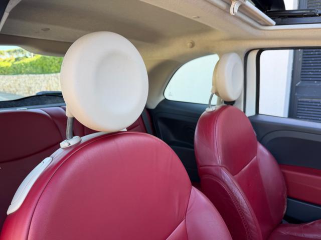 FIAT 500 TWIN AIR TURBO LOUNGE+PELLE FRAU+TETTO APR