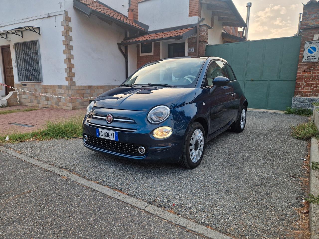 Fiat 500 1.2 70CV "46.400 km" Carplay, Sensori, Fendinebbia