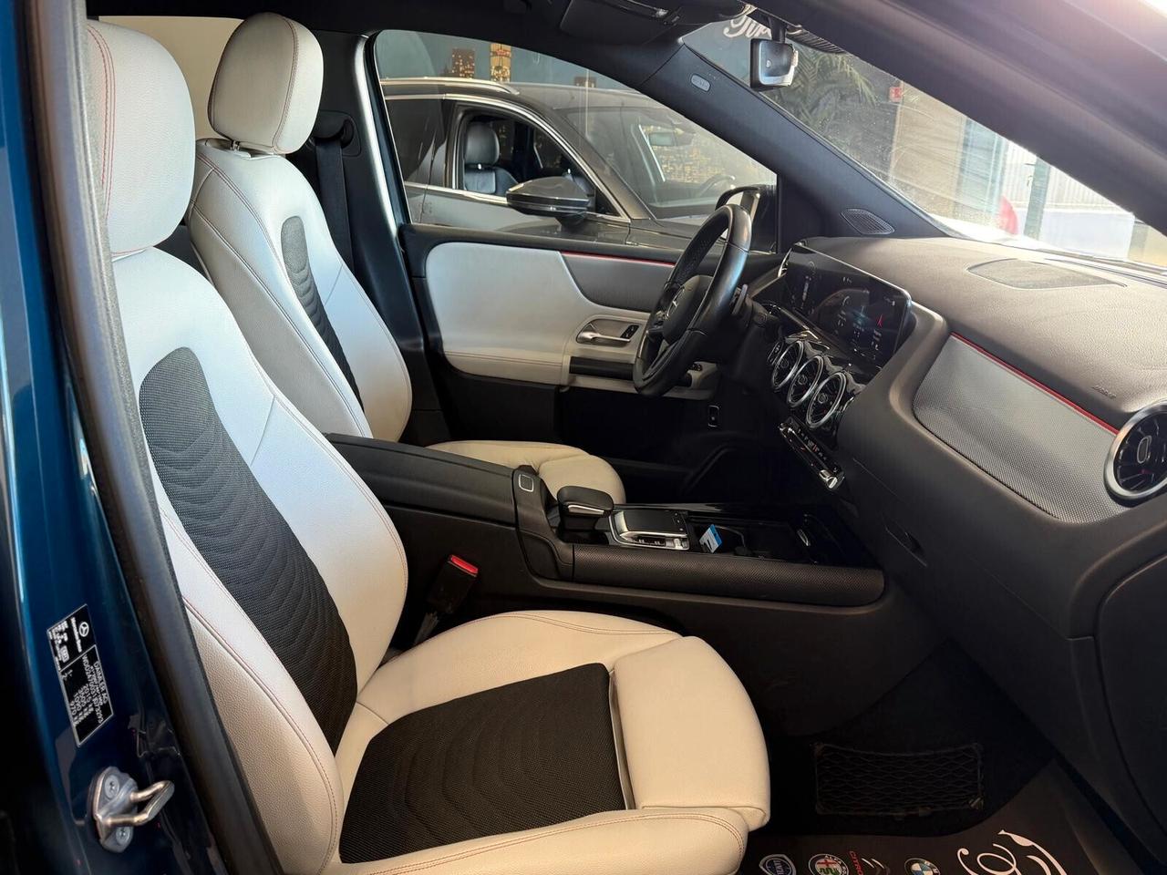 MERCEDES-BENZ CLASSE B180 SPORT 1.5 116CV PELLE NAVI CAM ANNO 2020