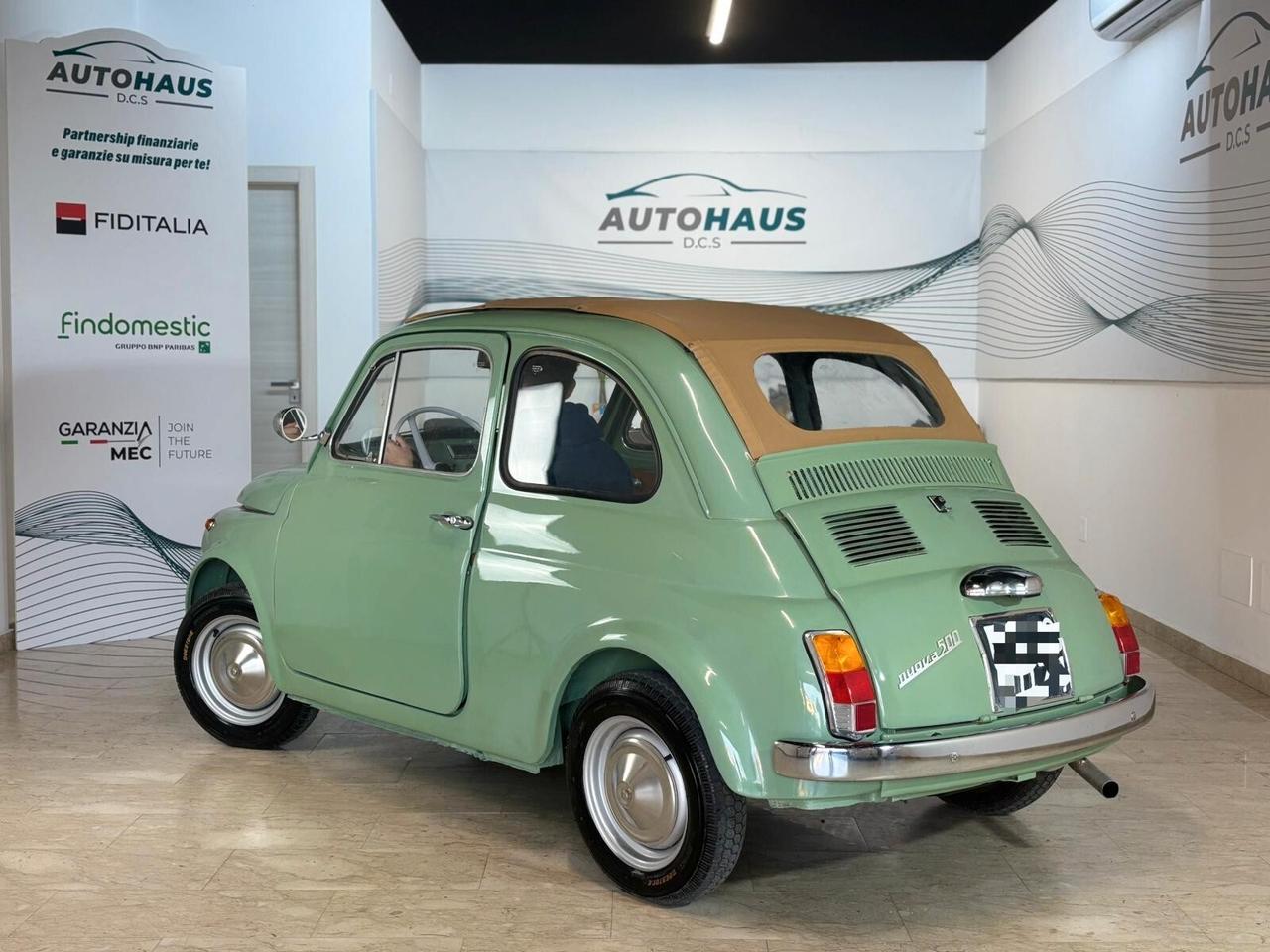 Fiat 500 18 CV CABRIO ANNO 1966
