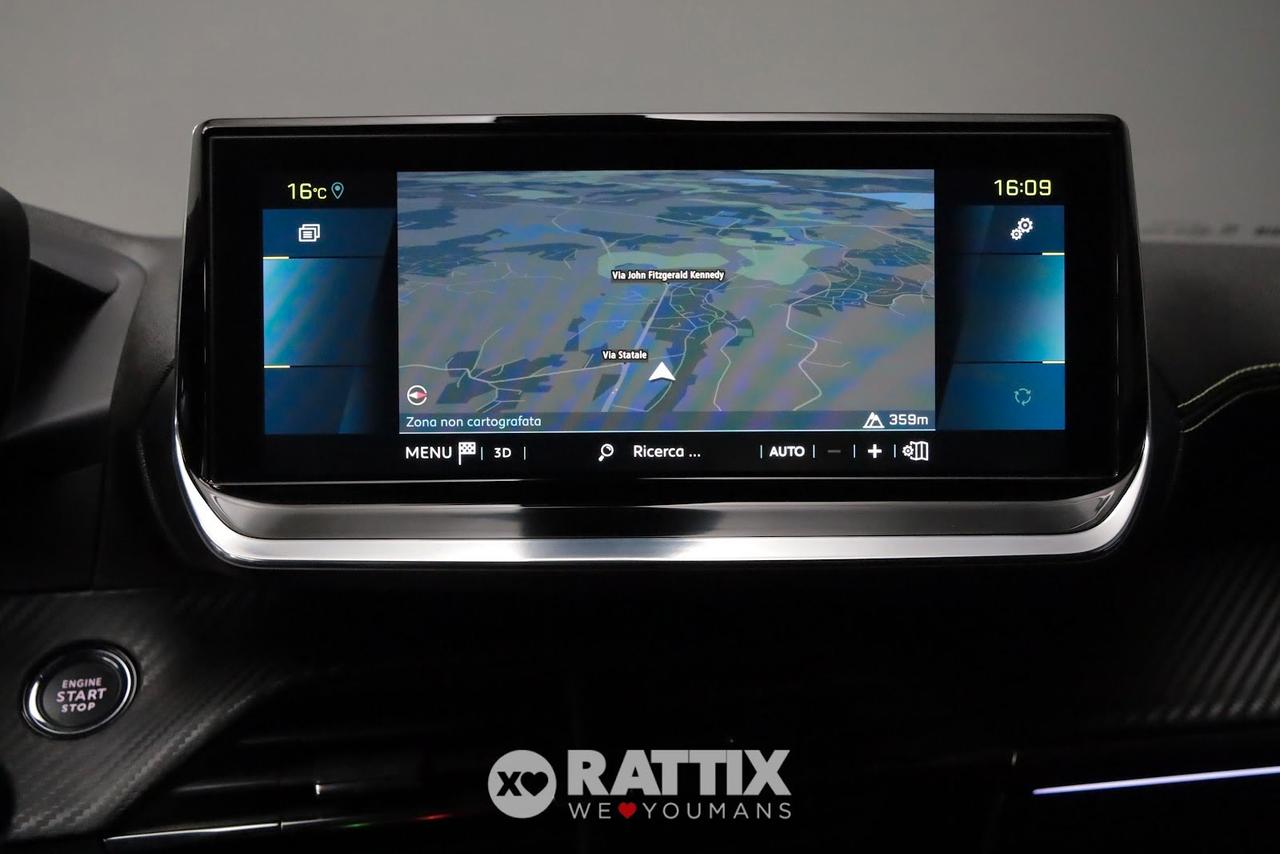 Peugeot e-2008 motore elettrico 100kW GT