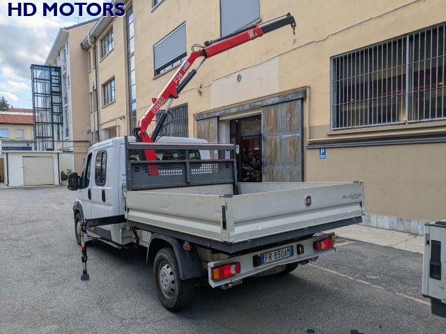 FIAT Ducato 35 2.3 MJT 130 CV maxi doppia cabina gru