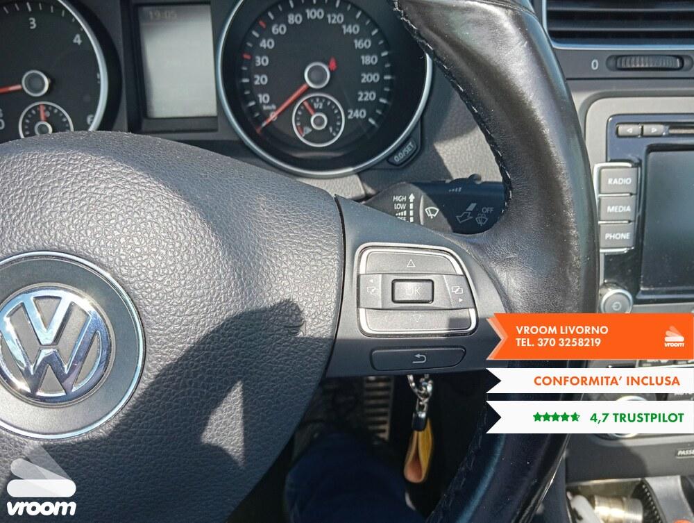 VOLKSWAGEN Golf 6ª serie Golf Cabriolet 1.6 TDI