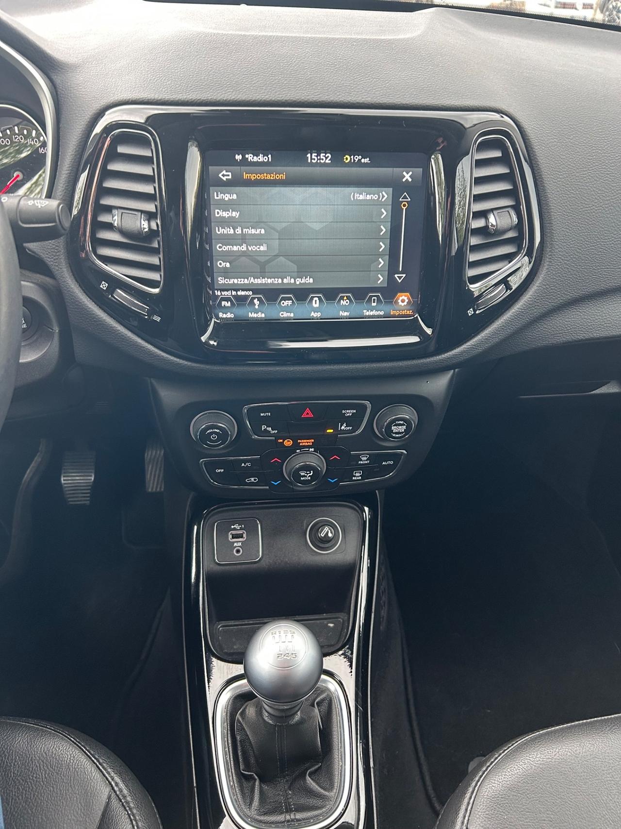 Jeep Compass LIMITED KM 60.000 – Navi – Sensori – Perfetta!