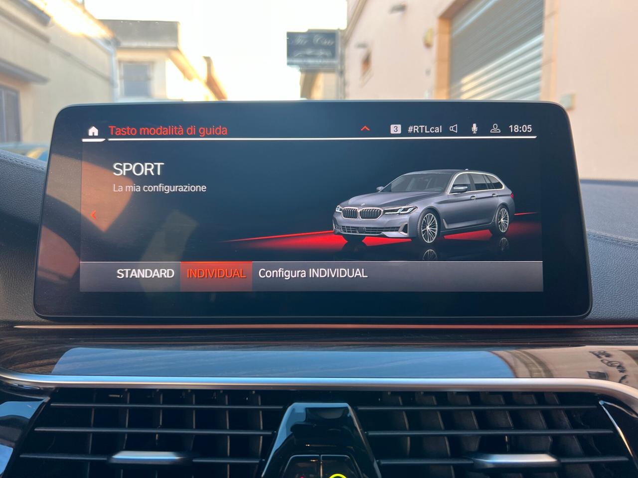 BMW 520D TOURING LUXURY 2.0 MHEV 190CV PELLE NAVI CAM ANNO 2021