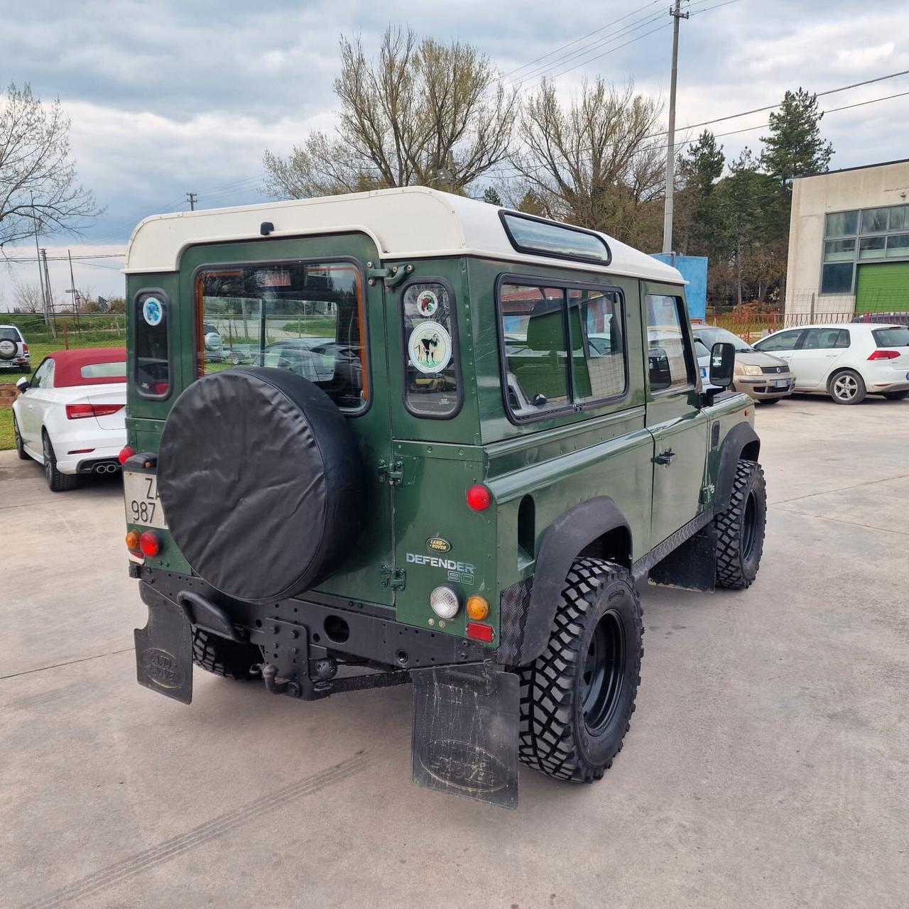 Land Rover Defender 90 2.5 Td5 GANCIO DI TRAINO E CARRELLO APPENDICE