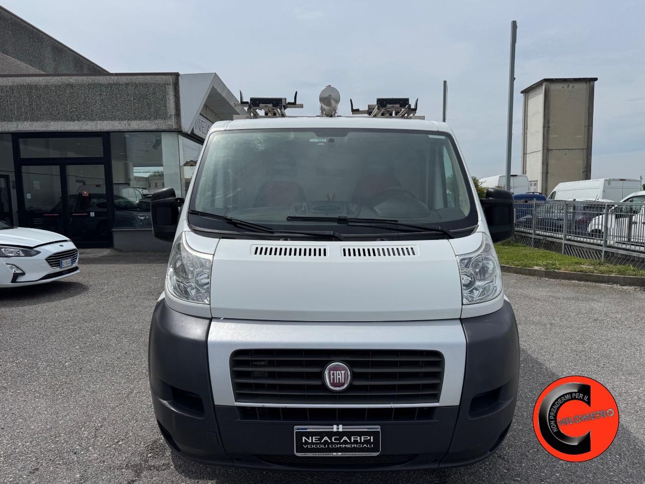 Fiat Ducato 33 2.3 MJT 130 CV ALLESTITO EX ENEL (PC-TN L1H1)SENSORI-POCHISSIMI KM!-PORTAPACCHI-