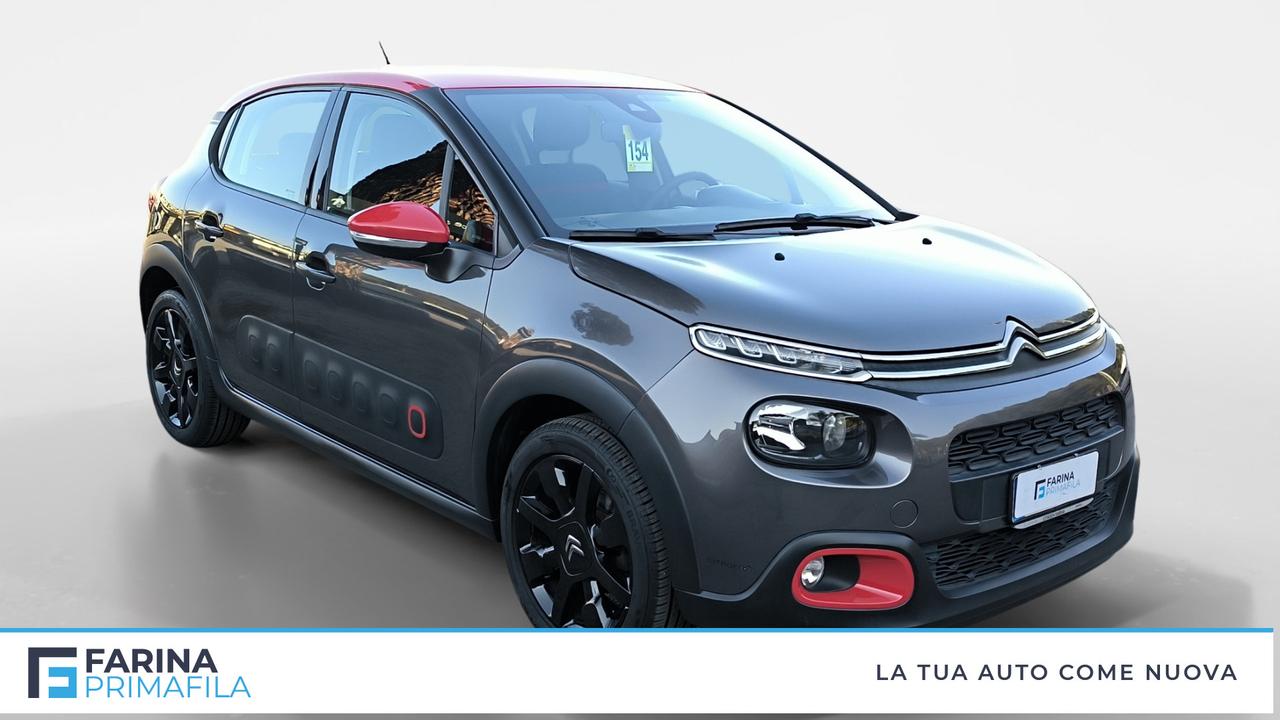 CITROEN C3 III 2017 - C3 1.2 puretech Shine s&s 83cv my18