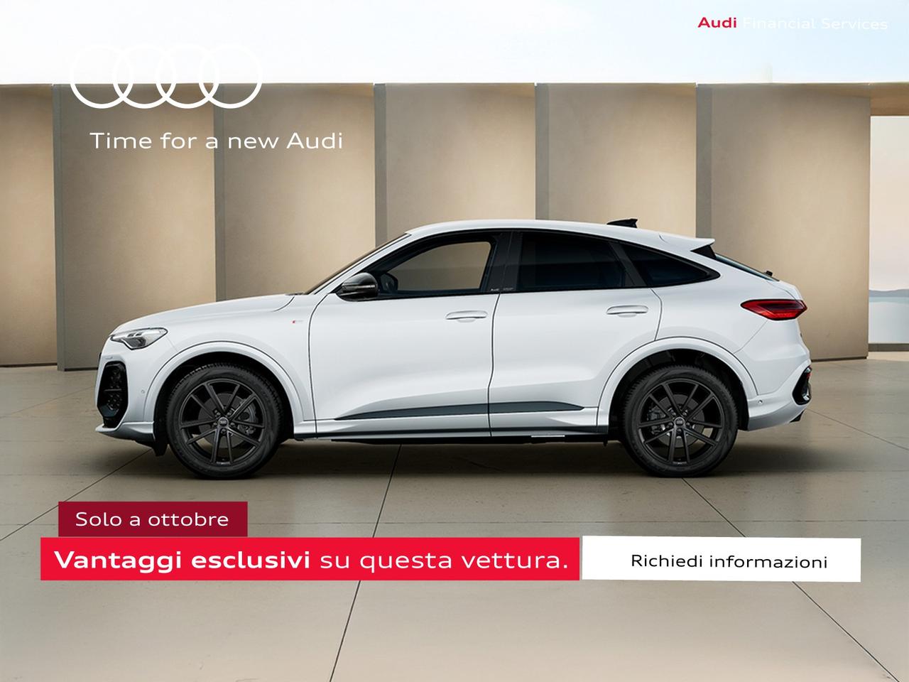 Audi Q5 sportback 2.0 tfsi mhev+ s line edition quattro 204cv s-tronic