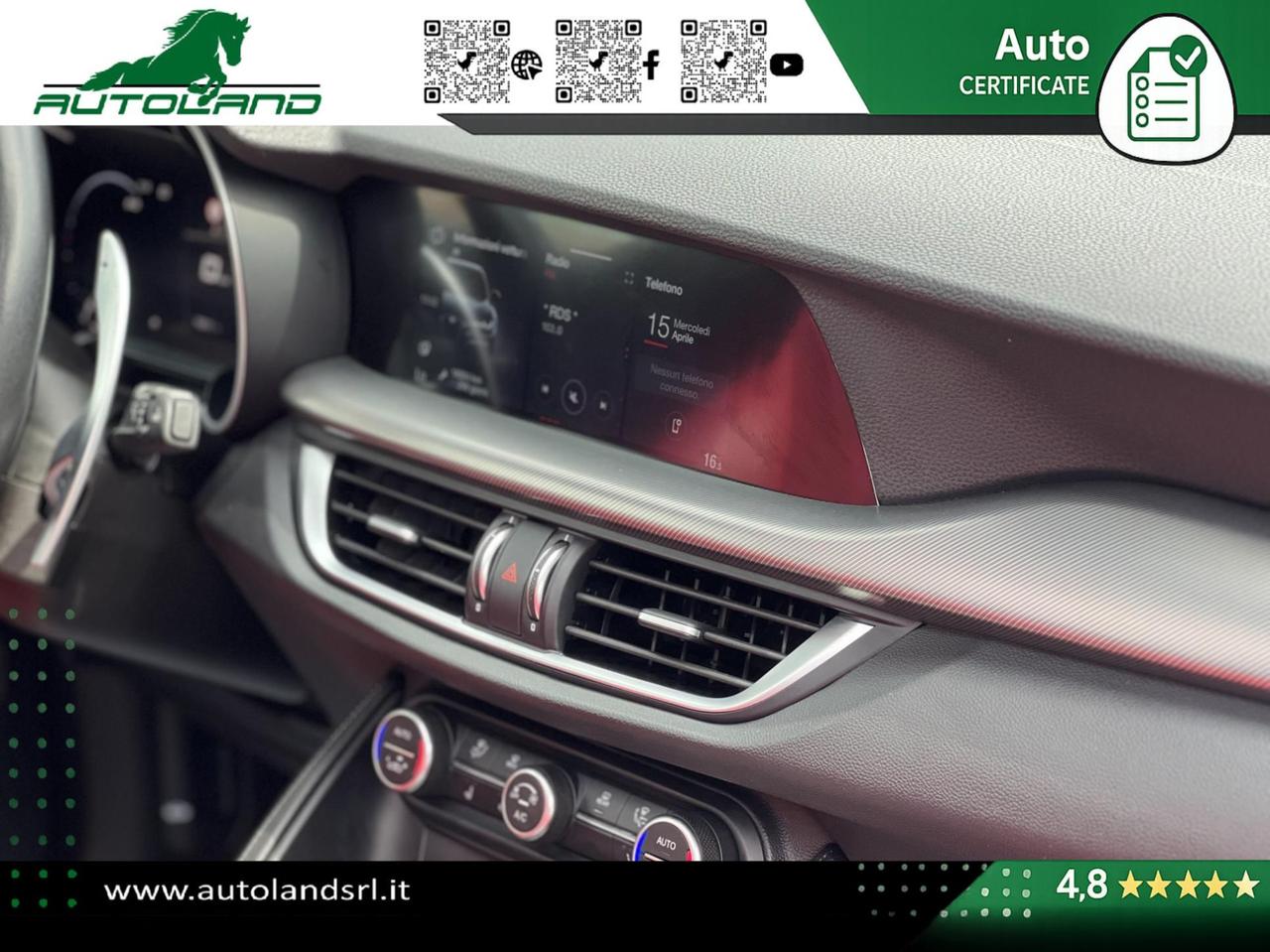 Alfa Romeo Stelvio 2.2 t Veloce Q4 210cv auto