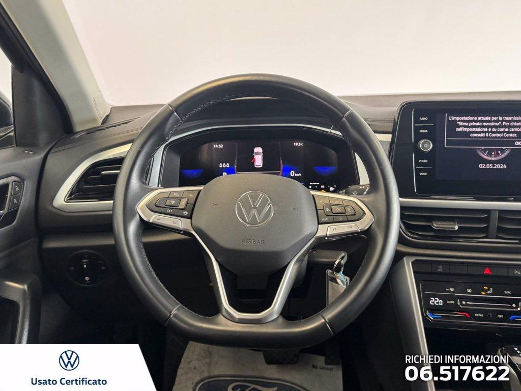 VOLKSWAGEN T-roc 2.0 tdi life 150cv dsg del 2022