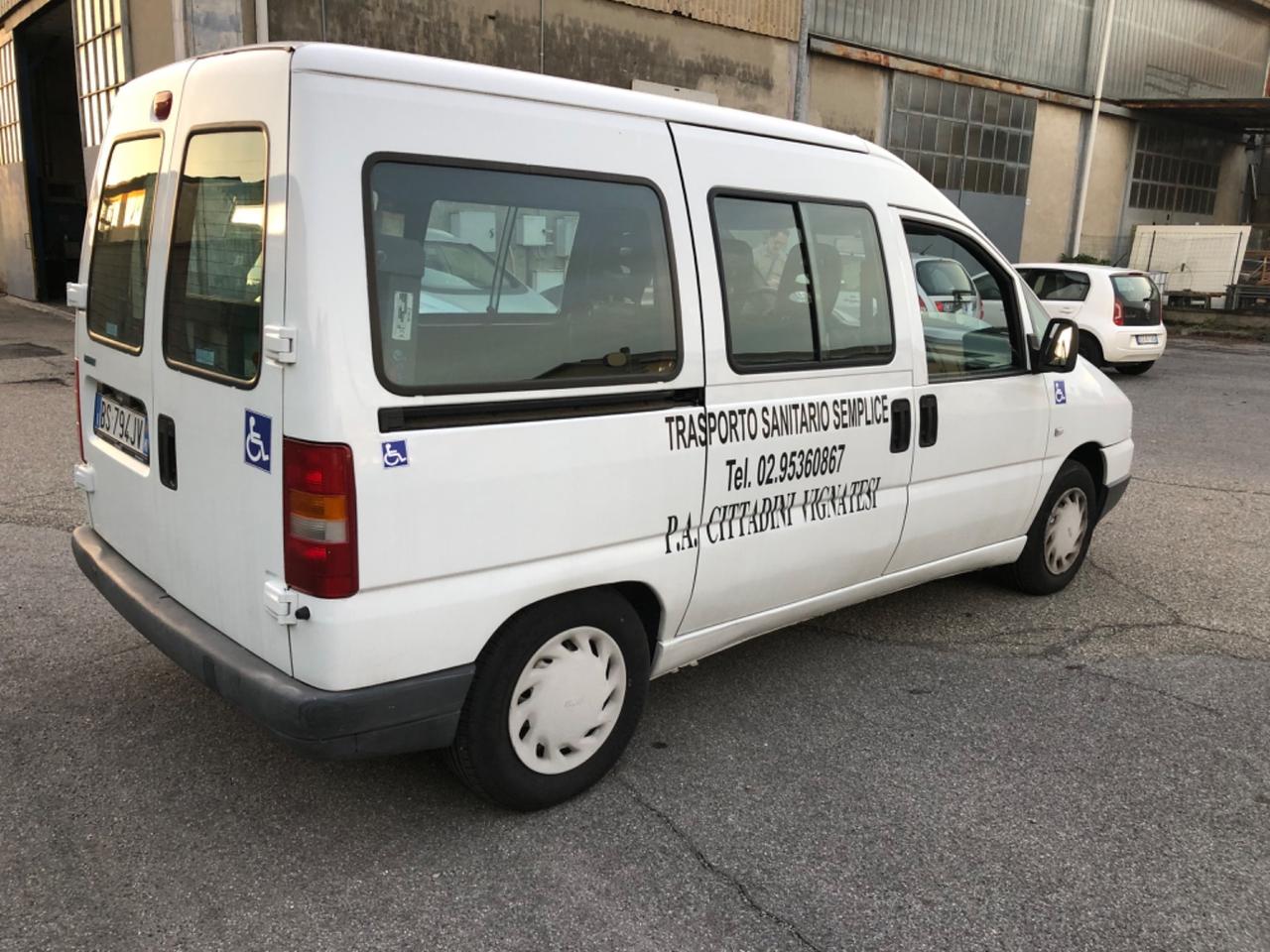 FIAT SCUDO TRASPORTO PERSONE- disabile - uso proprio