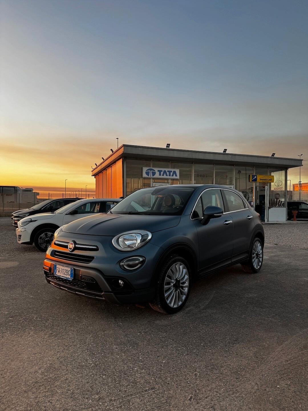 Fiat 500X 1.3 Mjt 95CV Cross blu opaco tetto apribile