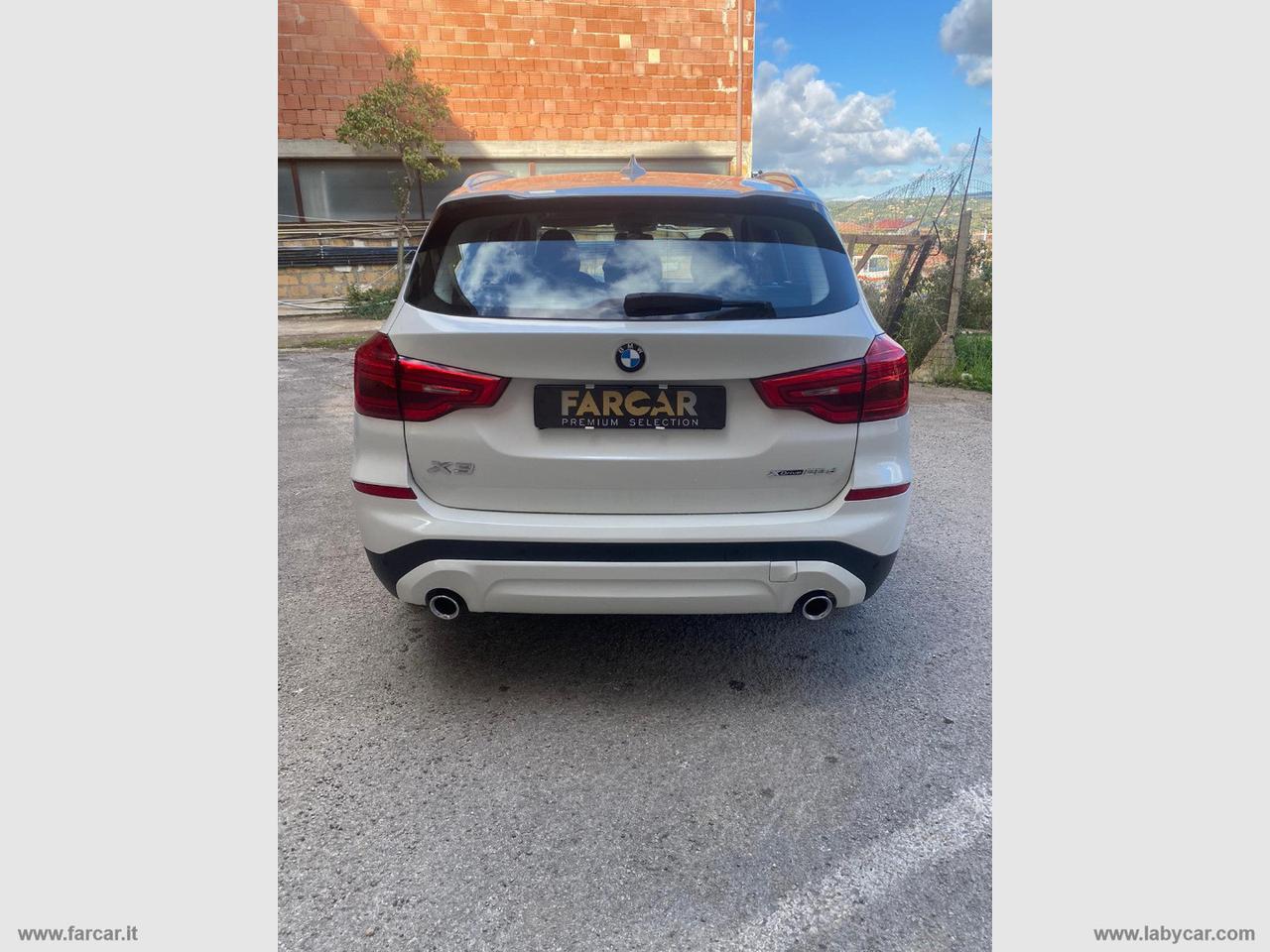 BMW X3 xDrive20d Business Advantage VETTURA IN CONTO VENDITA