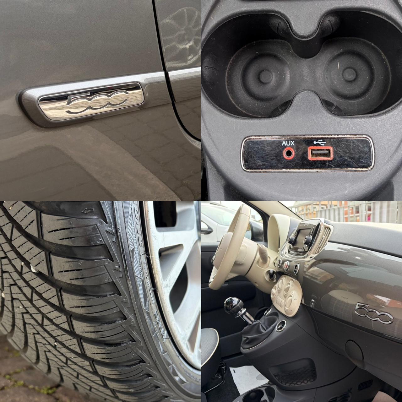 Fiat 500 1.2 Lounge 69cv - OTTIME CONDIZIONI !!