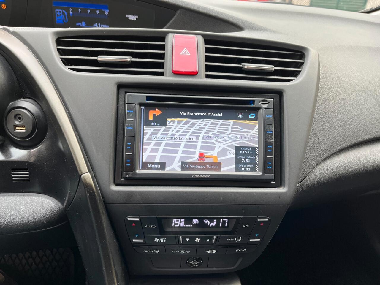 Honda Civic 1.6 i-DTEC Lifestyle HDD Sat Navi