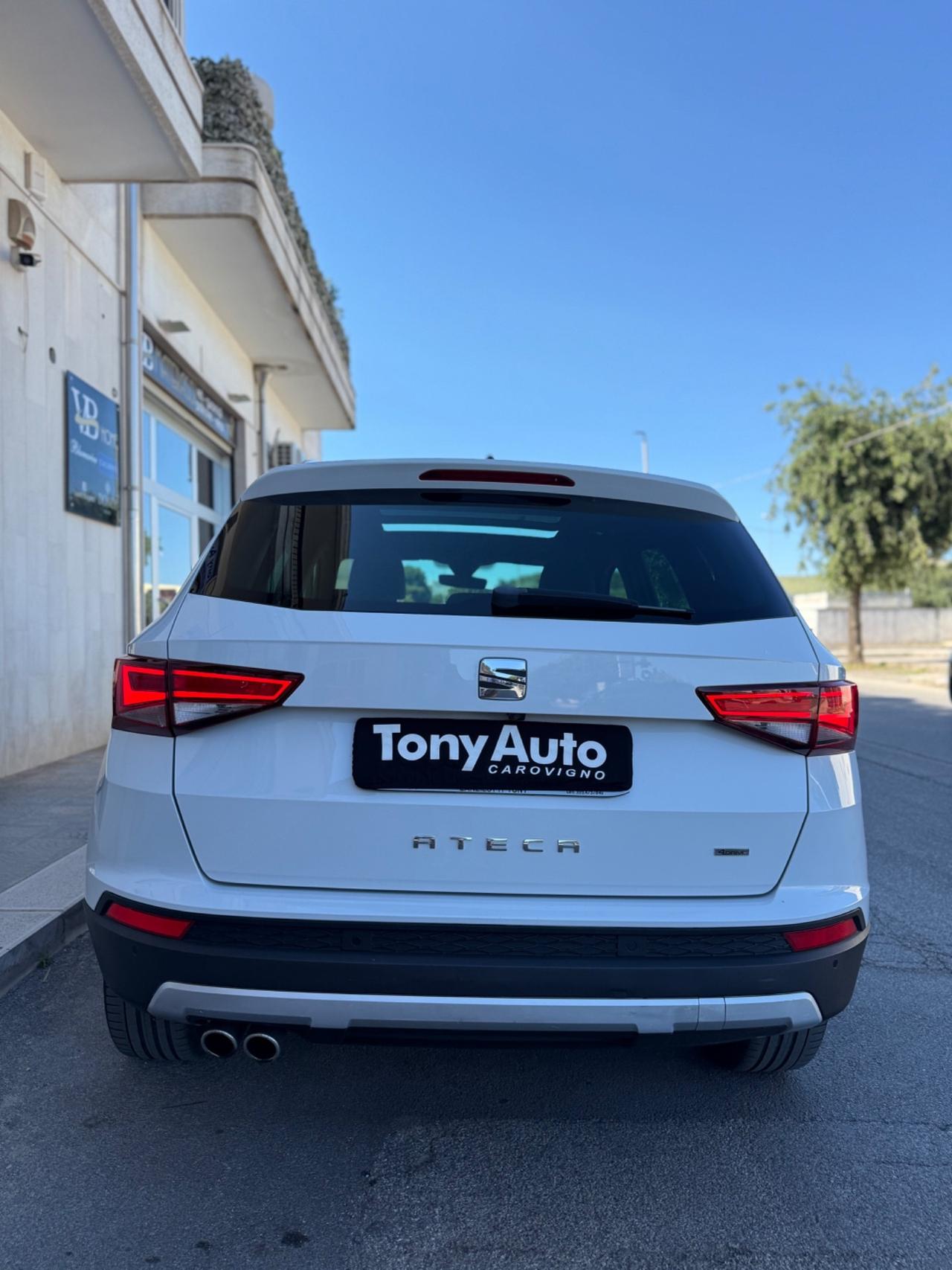 Seat Ateca TDI Xcellence 4drive dsg CON 60000 KM CERTIFICATI SEAT,TETTO APRIBILE.TELECAMERA,NAVIGATORE