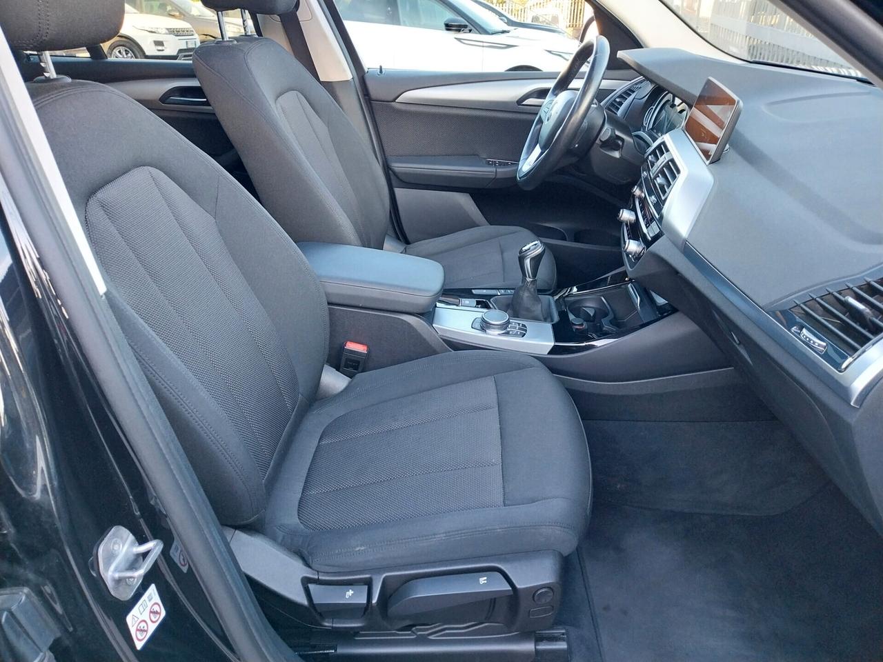BMW X3 2.0 DIESEL 150 CV CAMBIO MANUALE 2018