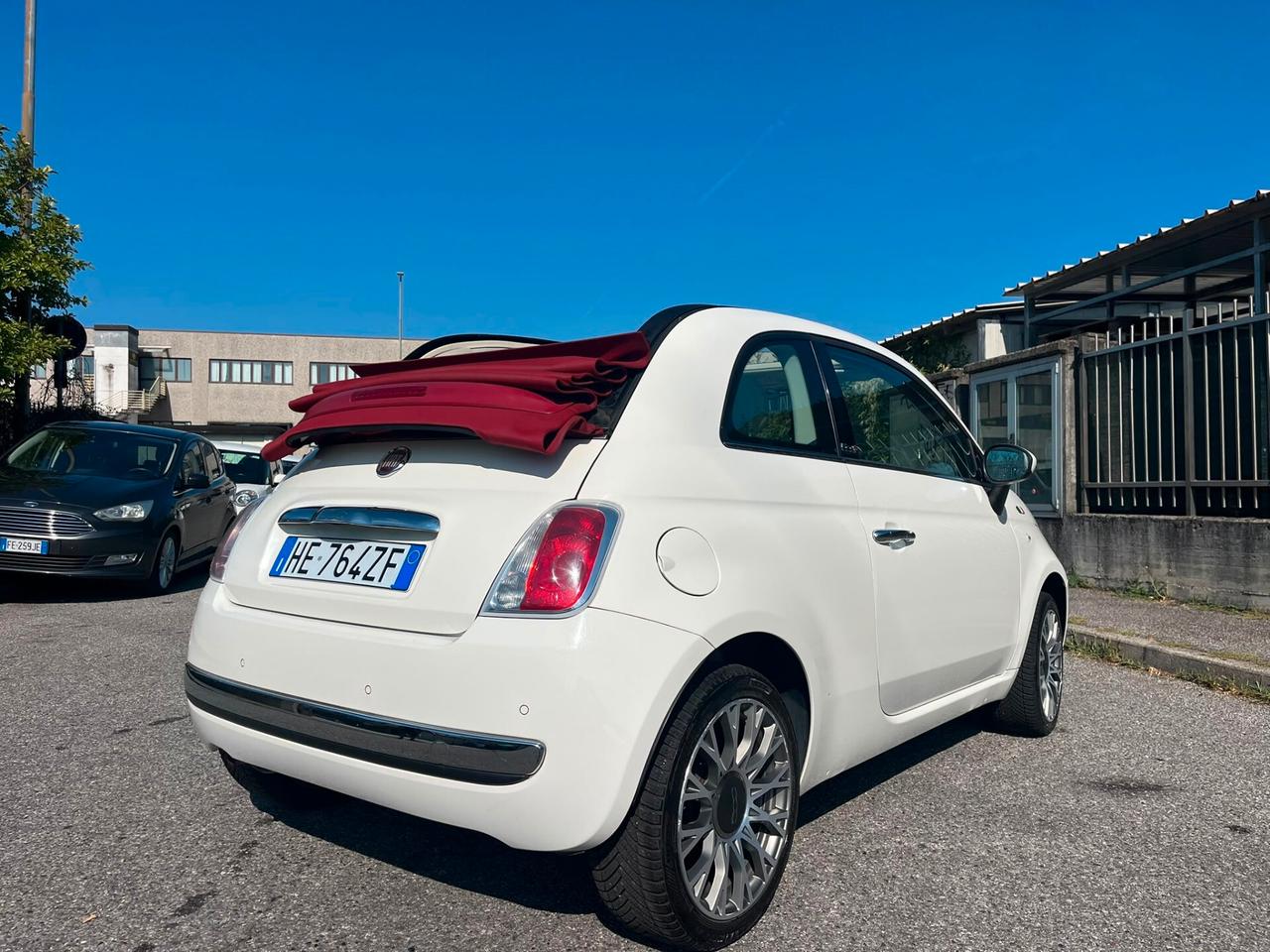 Fiat 500 1.2 benz cabrio solo 59.000 km